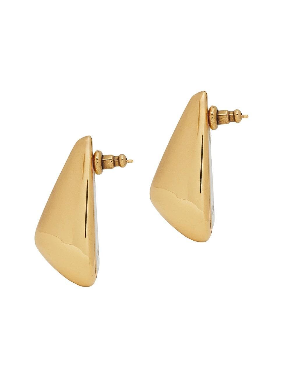 Womens Goldtone Thorn Drop Earrings Product Image