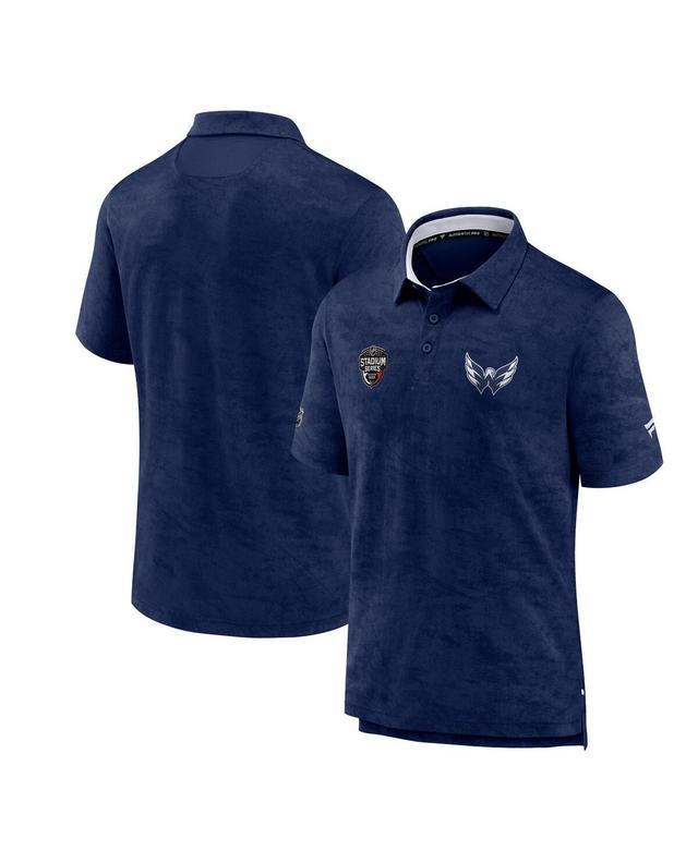 Mens Fanatics Navy Washington Capitals 2023 Nhl Stadium Series Authentic Pro Polo Shirt Product Image