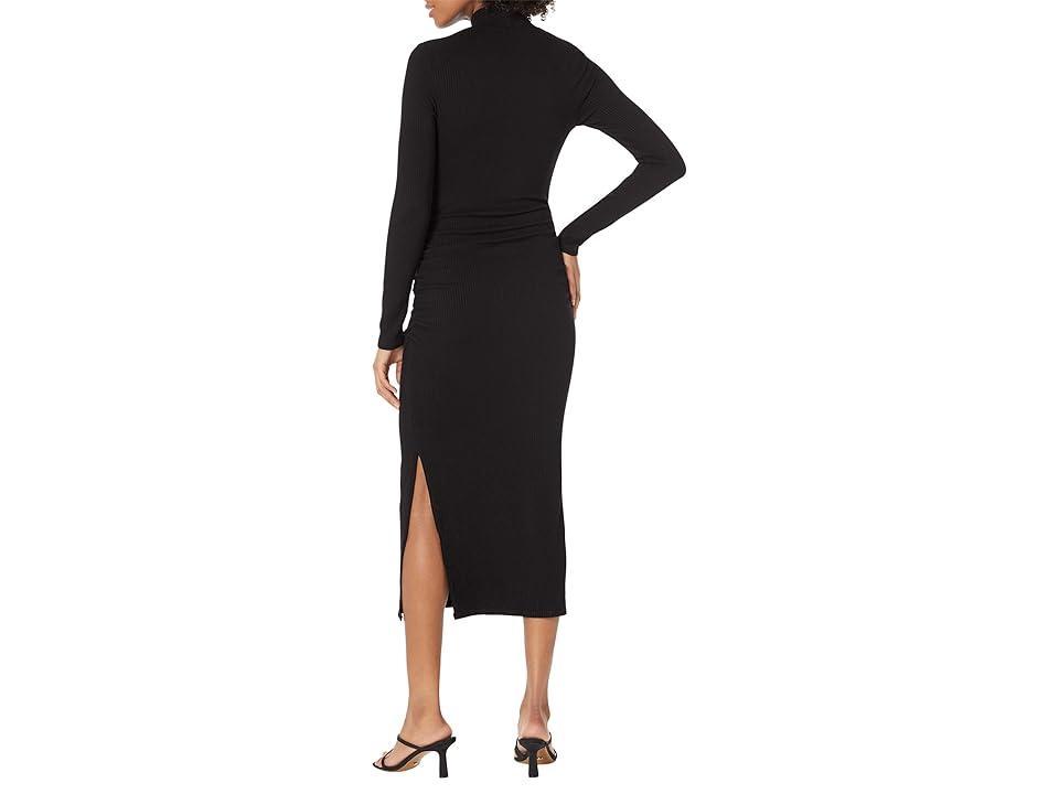 SUNDRY Turtleneck Midi Dress Women's Clothing Product Image