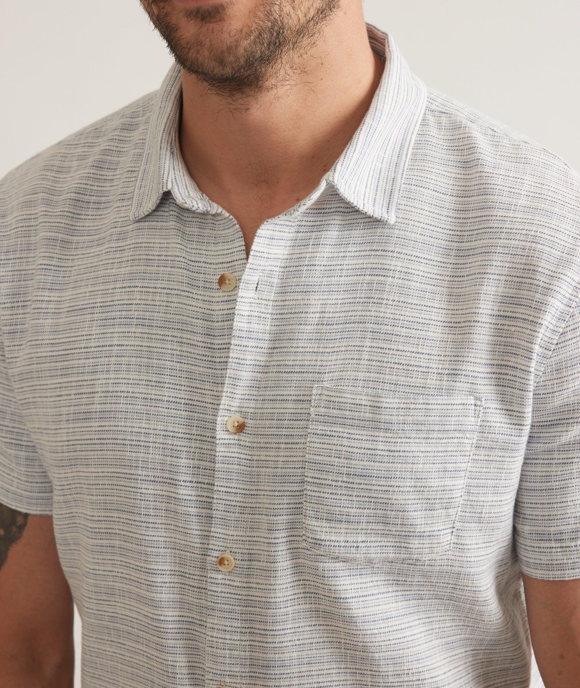 Stretch Selvage Short Sleeve Shirt Product Image