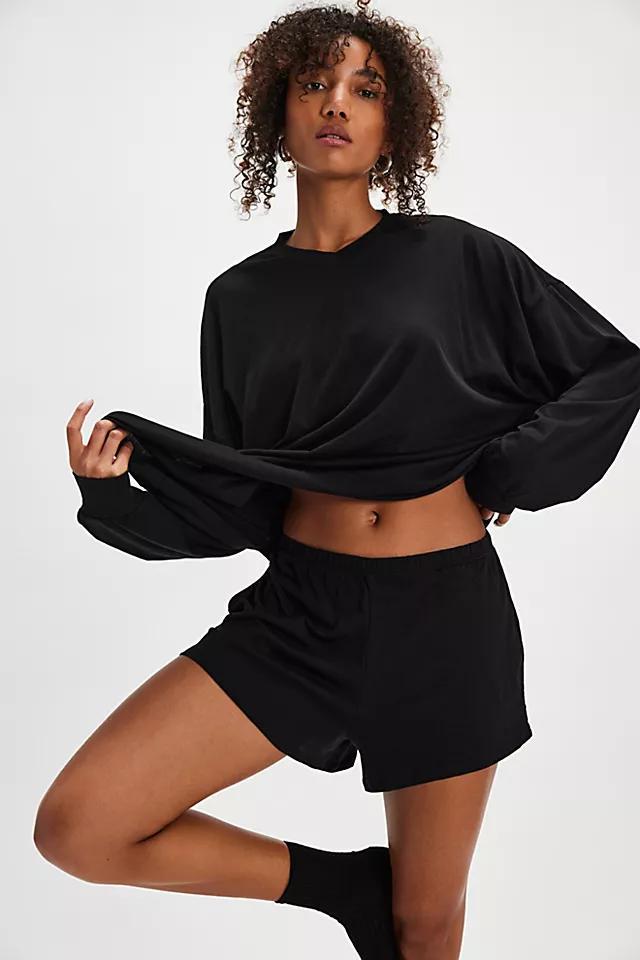 Catalina Long Sleeve & Shorts PJ Set Product Image