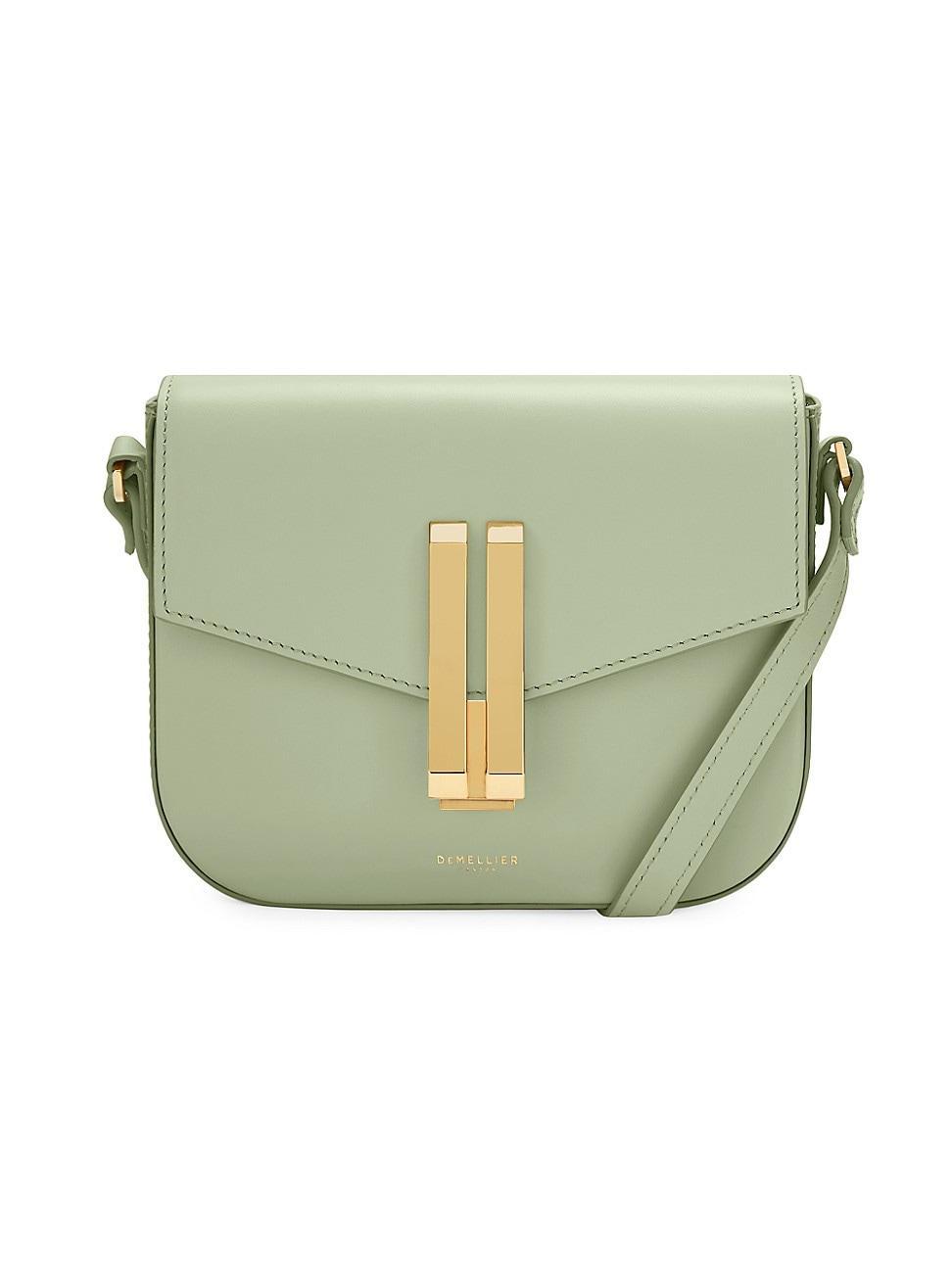 Womens Small Vancouver Leather Crossbody Bag Product Image