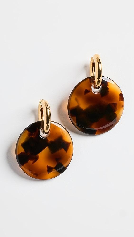 SHASHI Jennifer Lucite Earrings | Shopbop Product Image