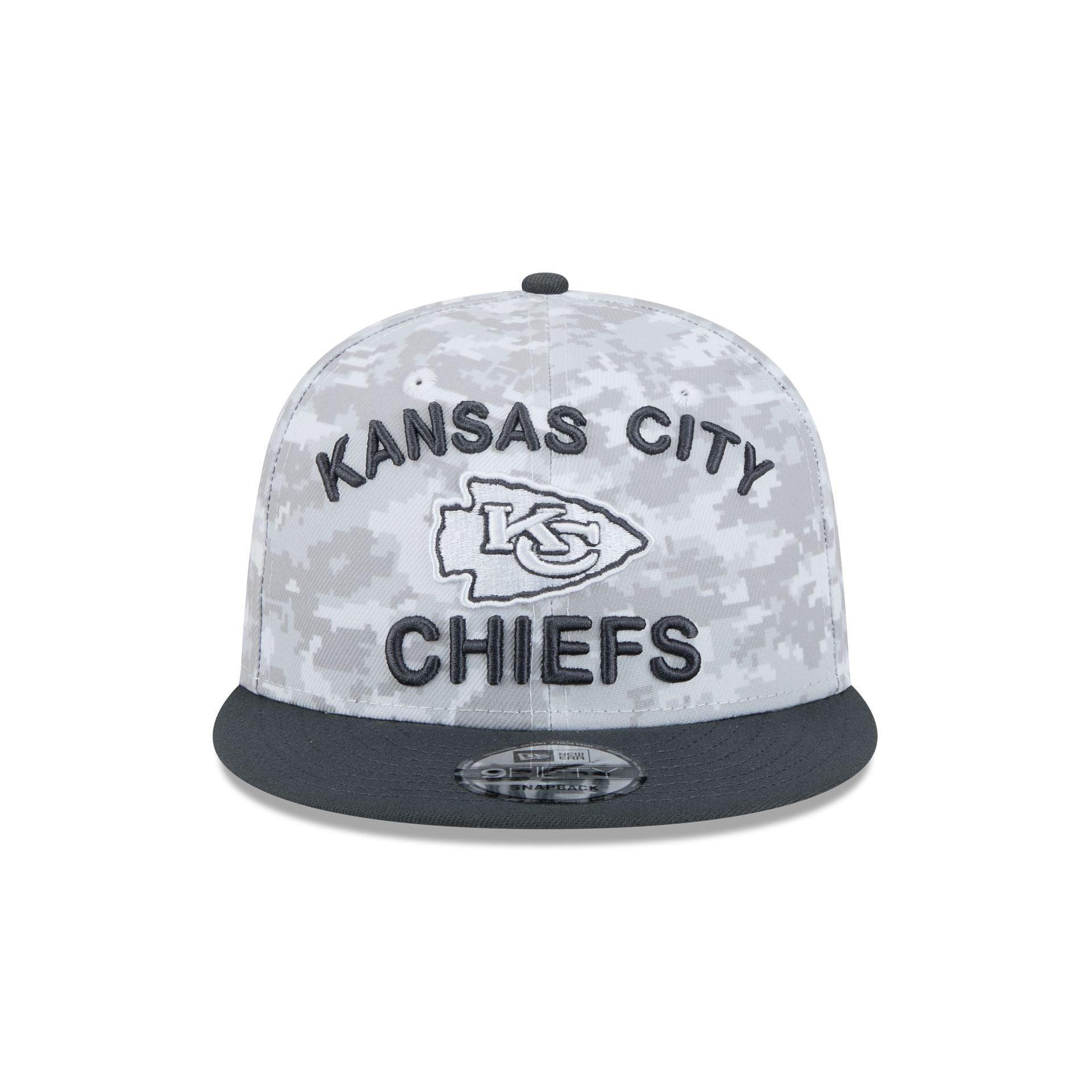 Kansas City Chiefs 2024 Salute to Service 9FIFTY Snapback Hat Male Product Image