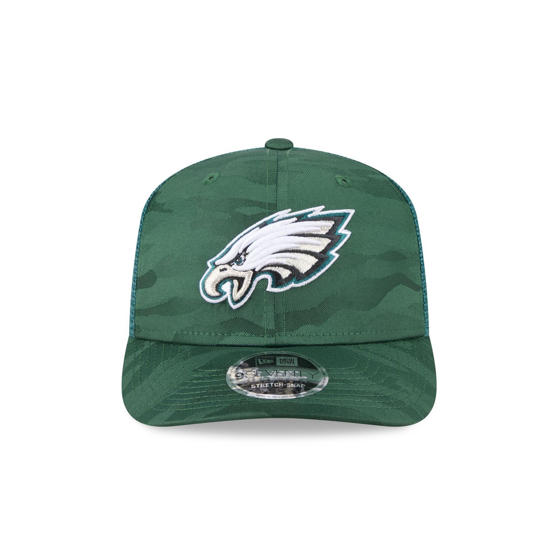 Philadelphia Eagles Camo 9SEVENTY Trucker Stretch-Snap Hat Male Product Image