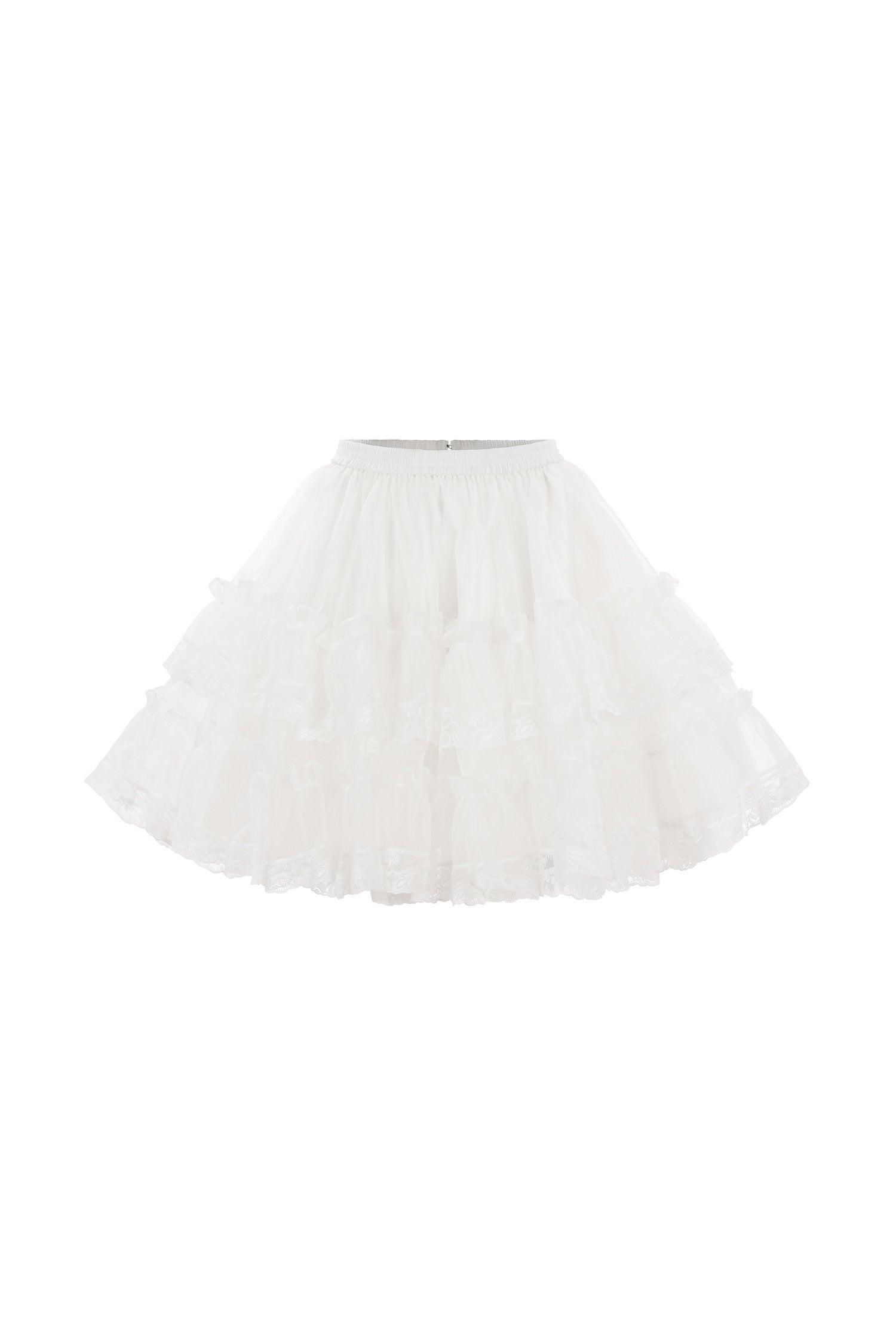 The Ivory Pannier Petticoat Product Image