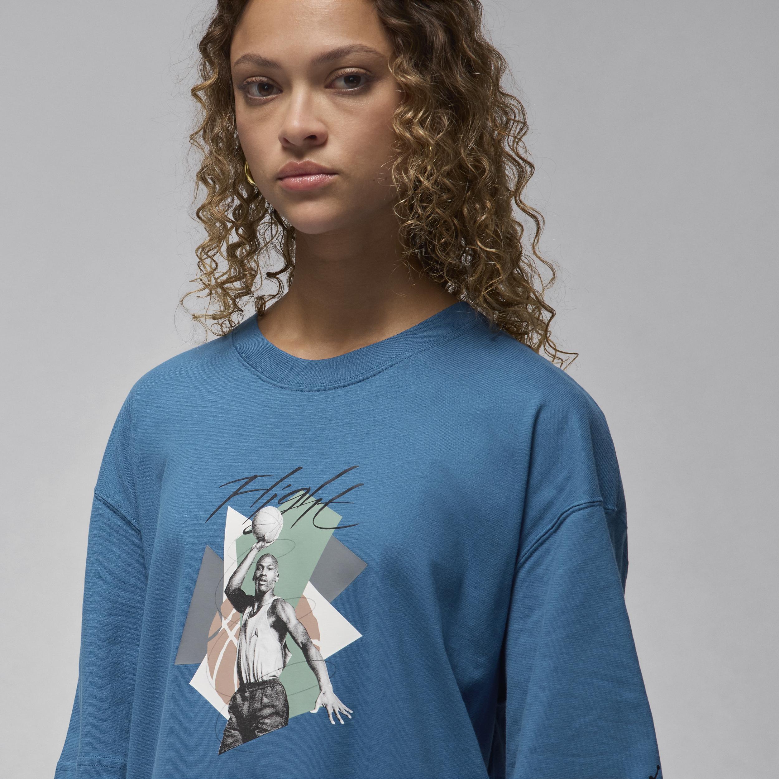 Jordan Womens Oversized Graphic T-Shirt Product Image