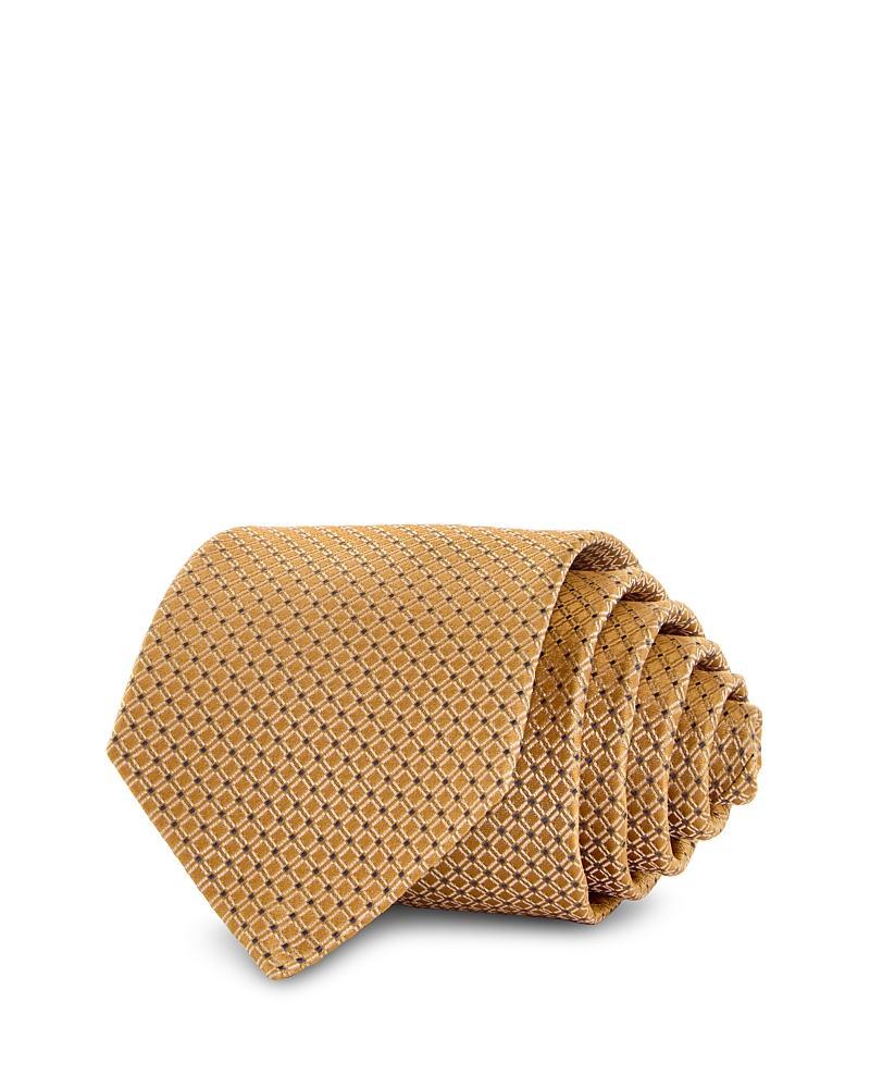 The Mens Store at Bloomingdales Micro Check Grid Silk Classic Tie - Exclusive Product Image