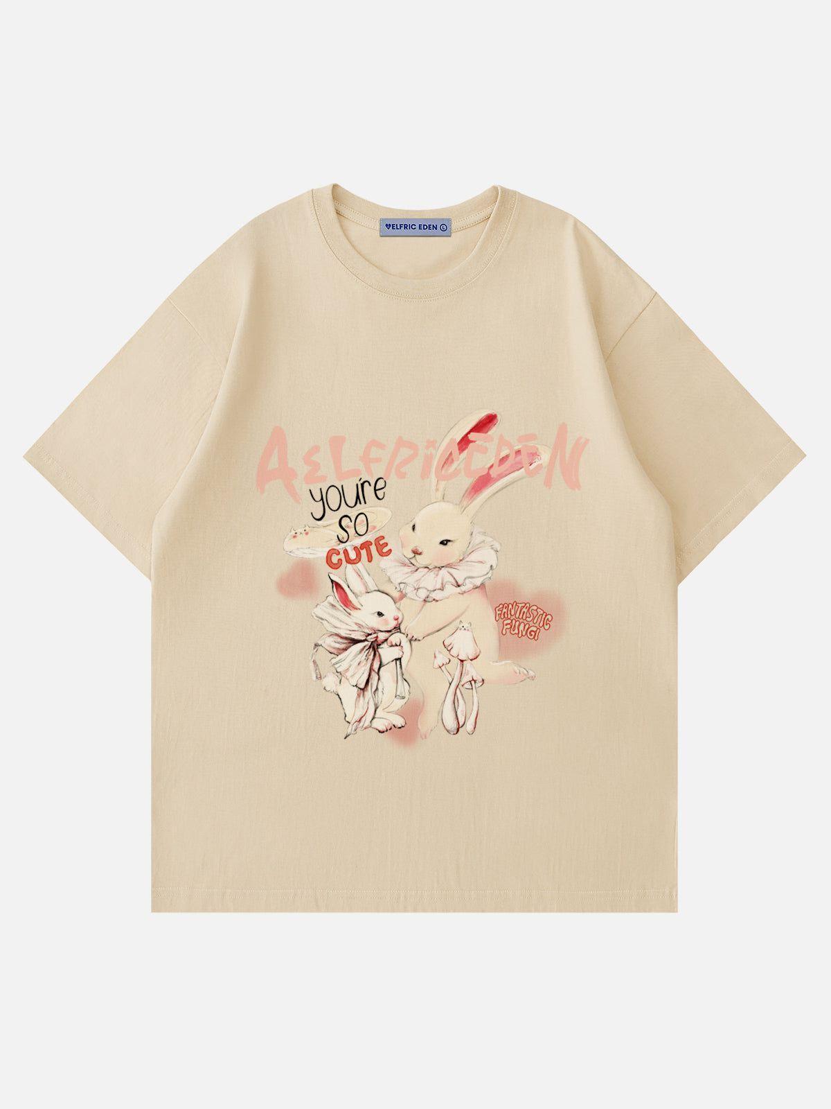 Aelfric Eden Cartoon Cute Rabbit Tee Product Image