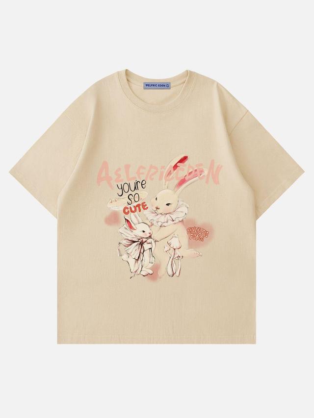 Aelfric Eden Cartoon Cute Rabbit Tee Product Image