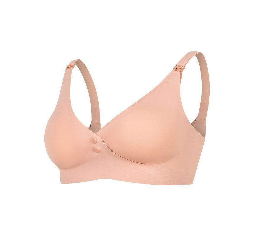 Maternity Plain Wireless Bra Product Image