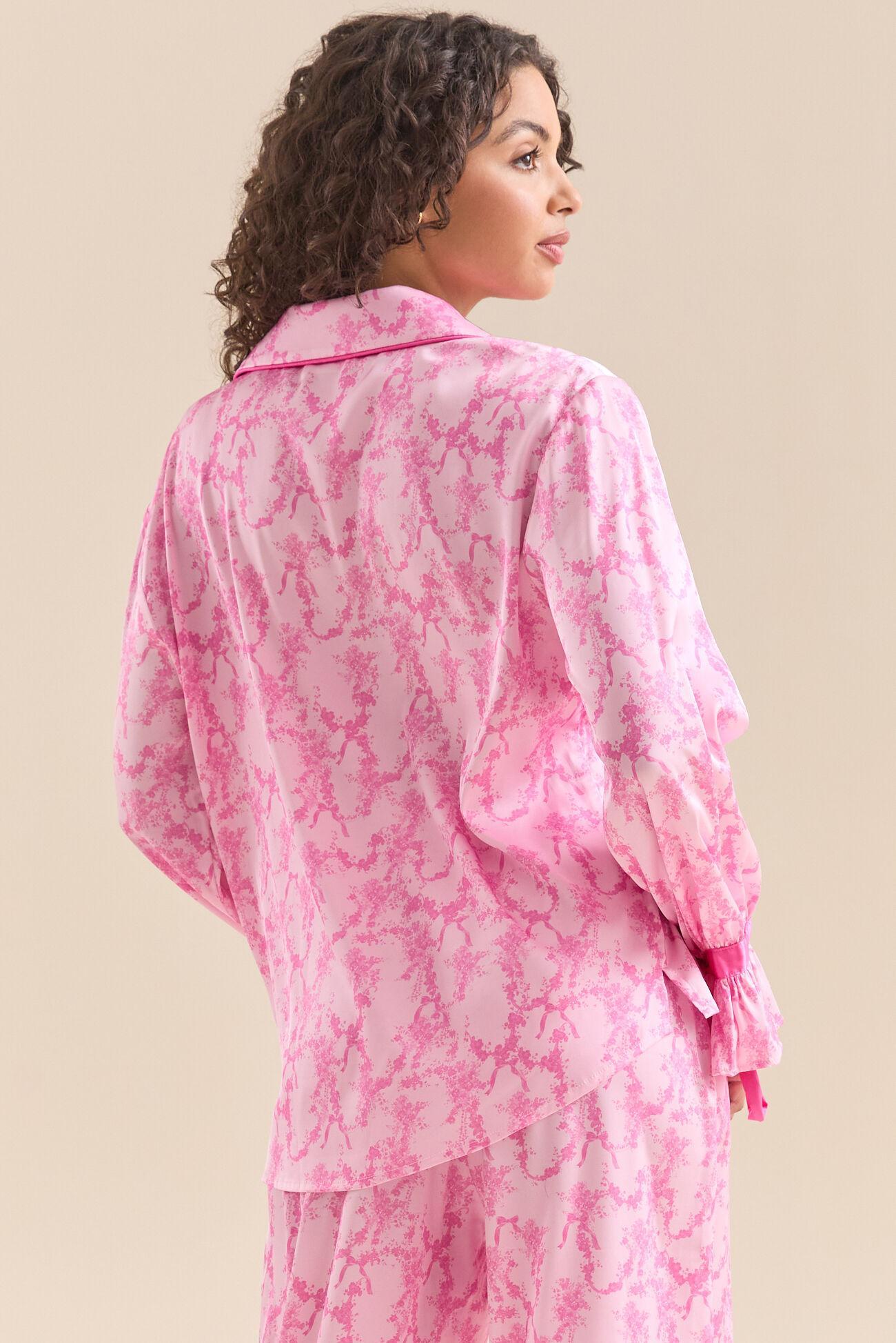 Lilly Satin Lounge Top Product Image