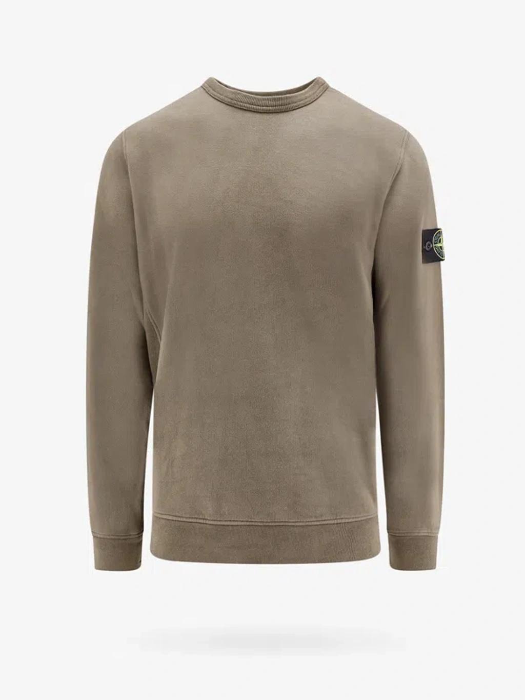 STONE ISLAND Sweatshirt In Brown Product Image