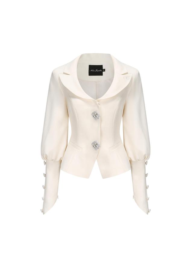 Annica Blazer (White) (Final Sale) Product Image