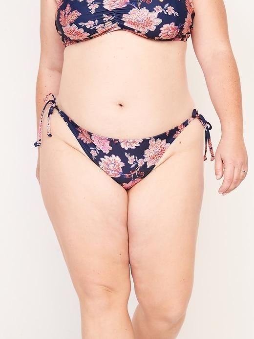 Low-Rise String Bikini Swim Bottoms Product Image