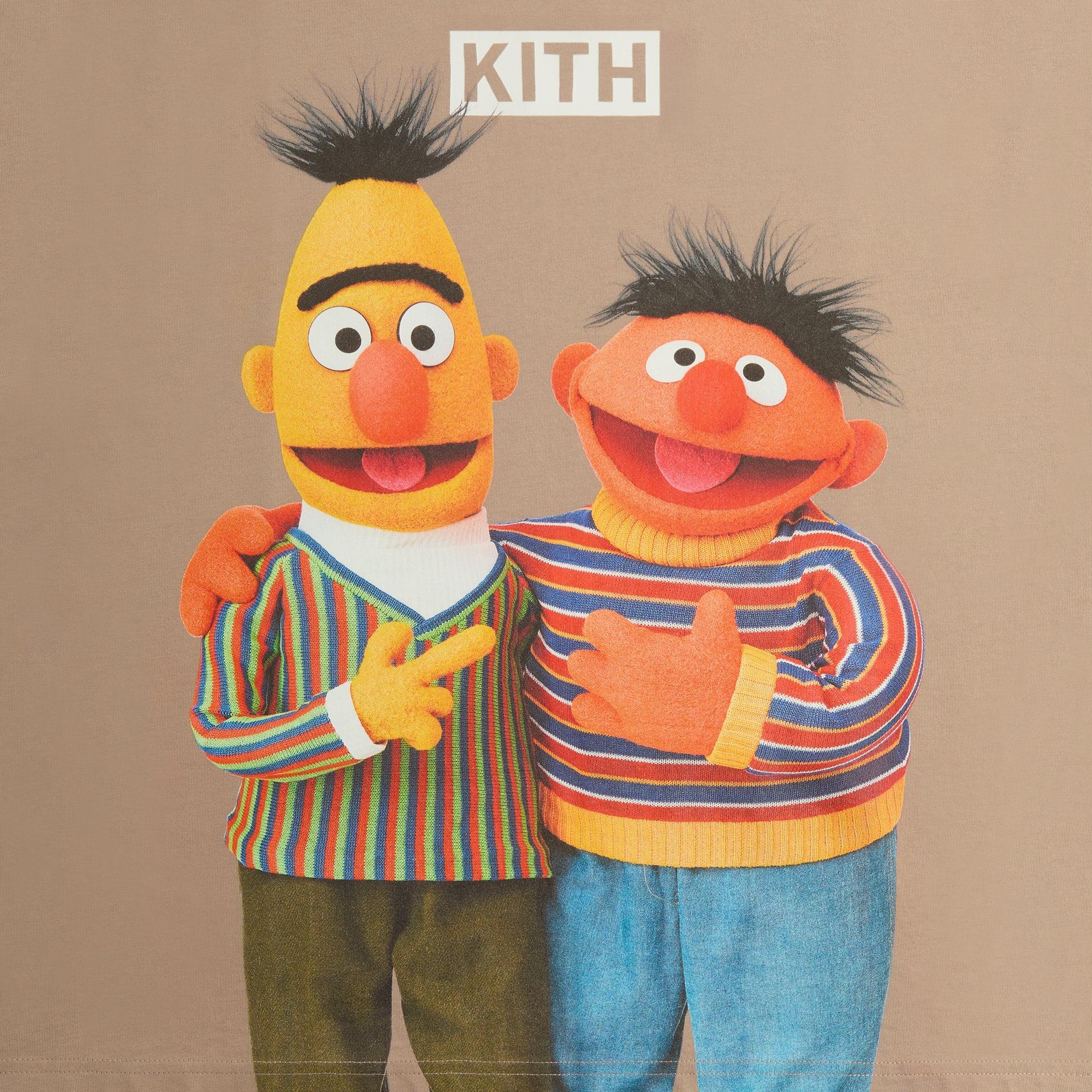 Kith for Sesame Street Bert & Ernie Tee - Quicksand Male Product Image