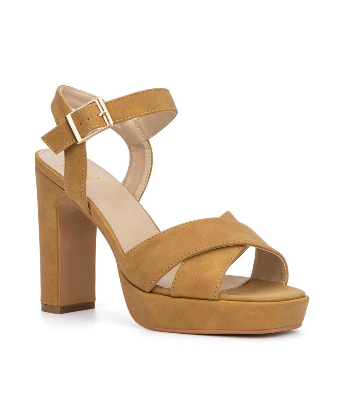 New York & Company Womens Adalia Platform Heel Sandal Product Image