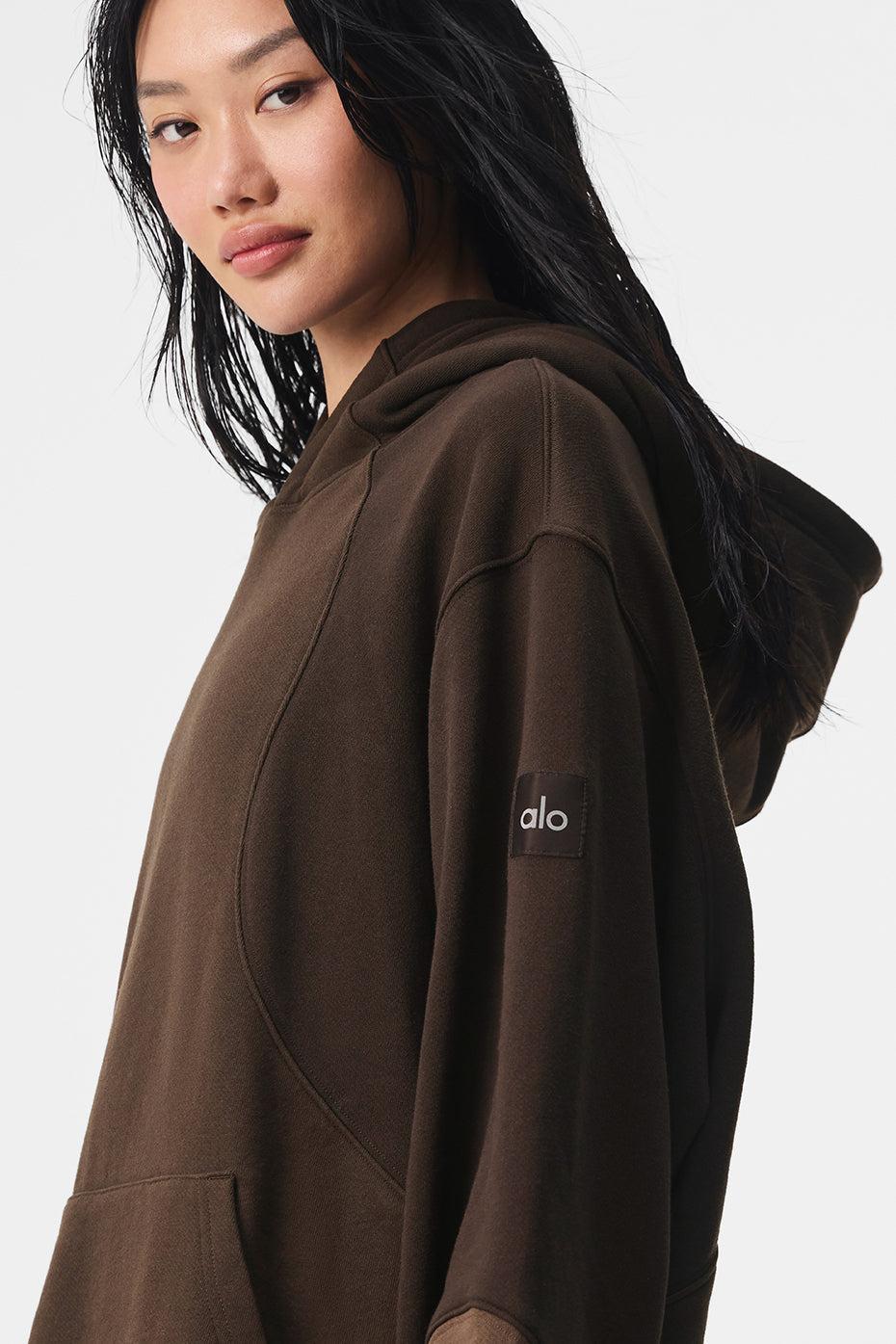 Make Waves Hoodie - Espresso Tonal Female Product Image