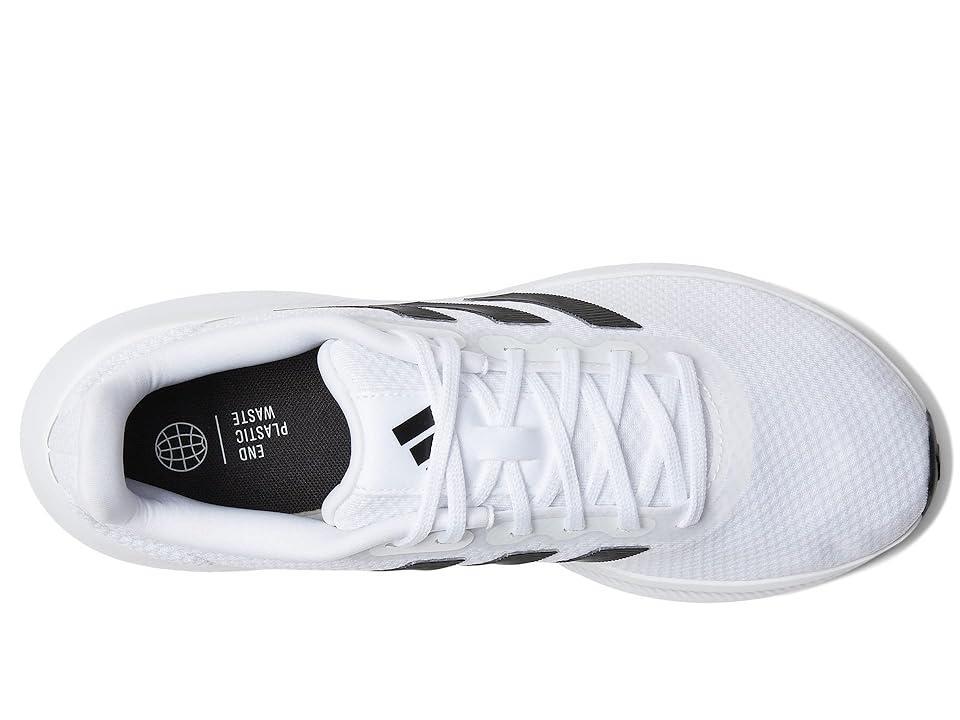 adidas Running Runfalcon 3.0 Black/White) Men's Shoes Product Image