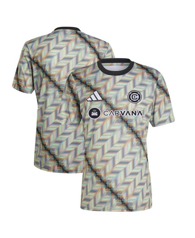 Adidas Mens Black Chicago Fire 2024 Hispanic Heritage Pre-Match Top - Black Product Image