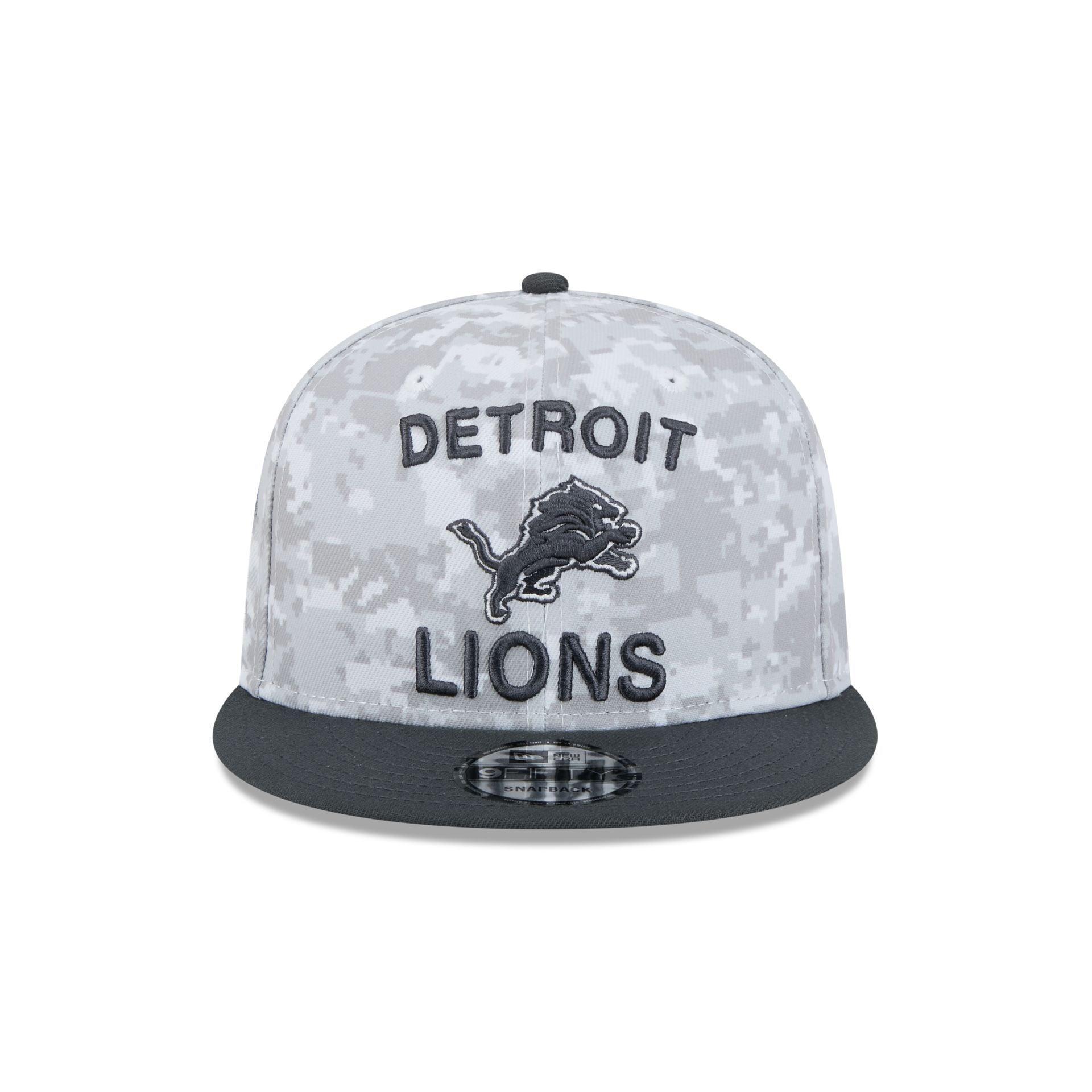 Detroit Lions 2024 Salute to Service 9FIFTY Snapback Hat Male Product Image