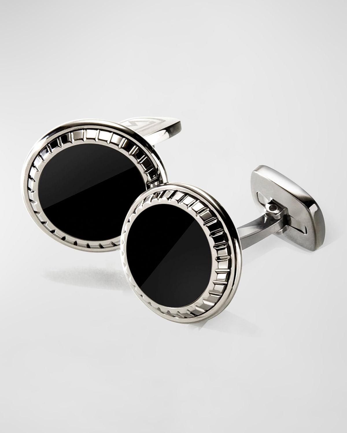 M-Clip Enamel Cuff Links Product Image