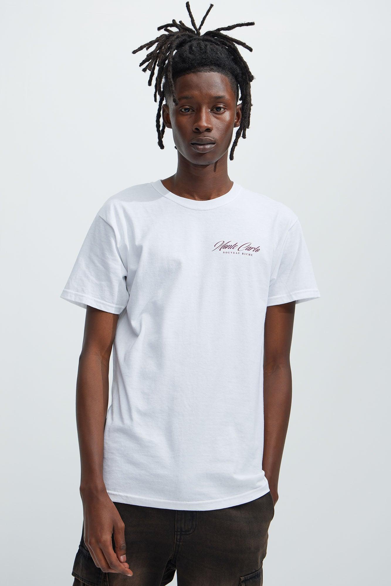 Monte Carlo Nouveau Riche Short Sleeve Tee - White Product Image