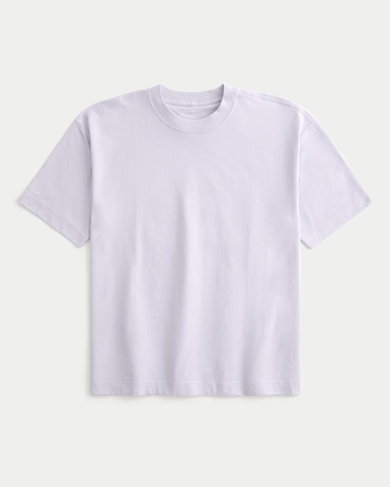 Boxy Washed Heavyweight Crew T-Shirt Product Image