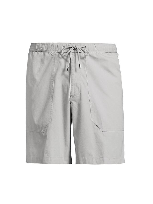 Mens Cotton Drawstring Waist Shorts Product Image