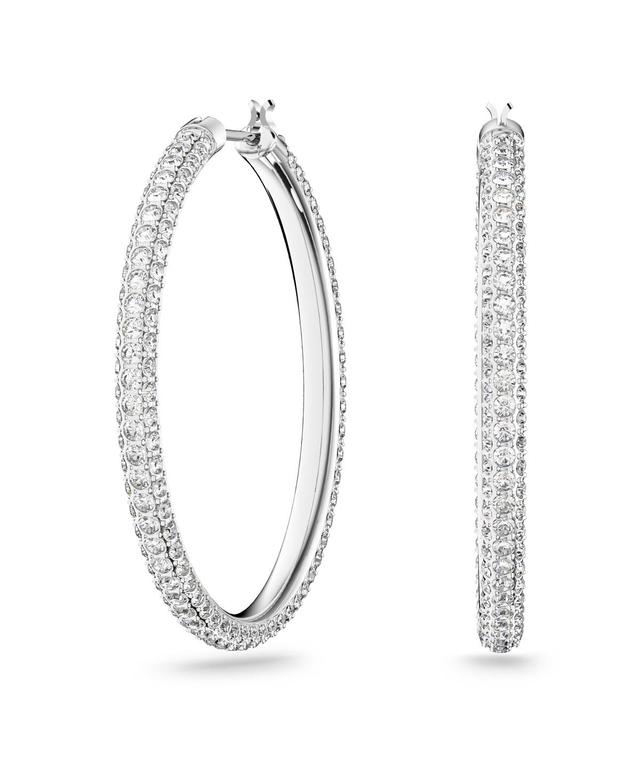 SWAROVSKI Pav Hoop Earrings Product Image