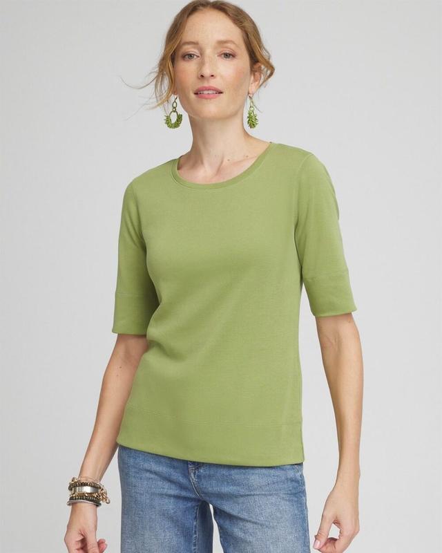 Women's Jewel Neck Tee Product Image