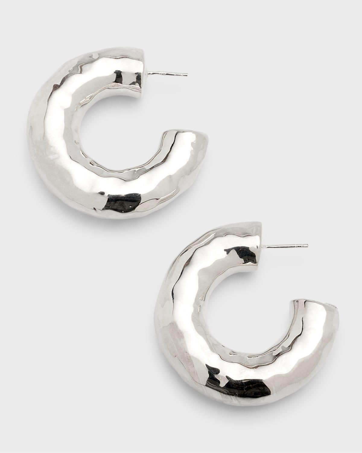 Ippolita Sterling Silver Classico Medium Hoop Earrings Product Image