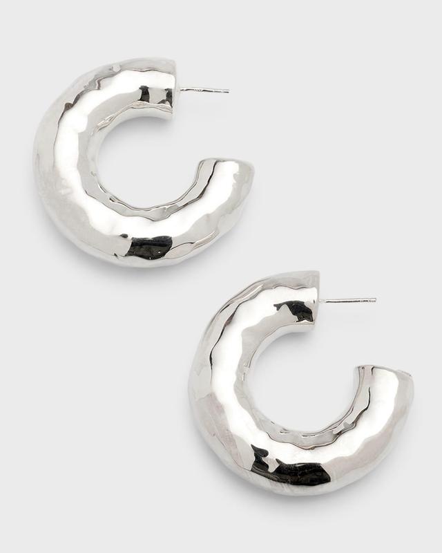 Ippolita Sterling Silver Classico Medium Hoop Earrings Product Image