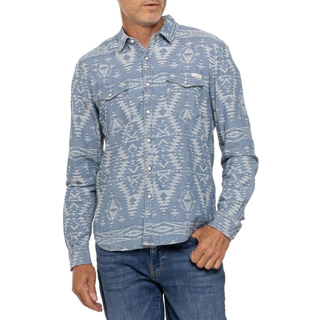 Lucky Brand Jacquard Western Shirt - Long Sleeve Product Image