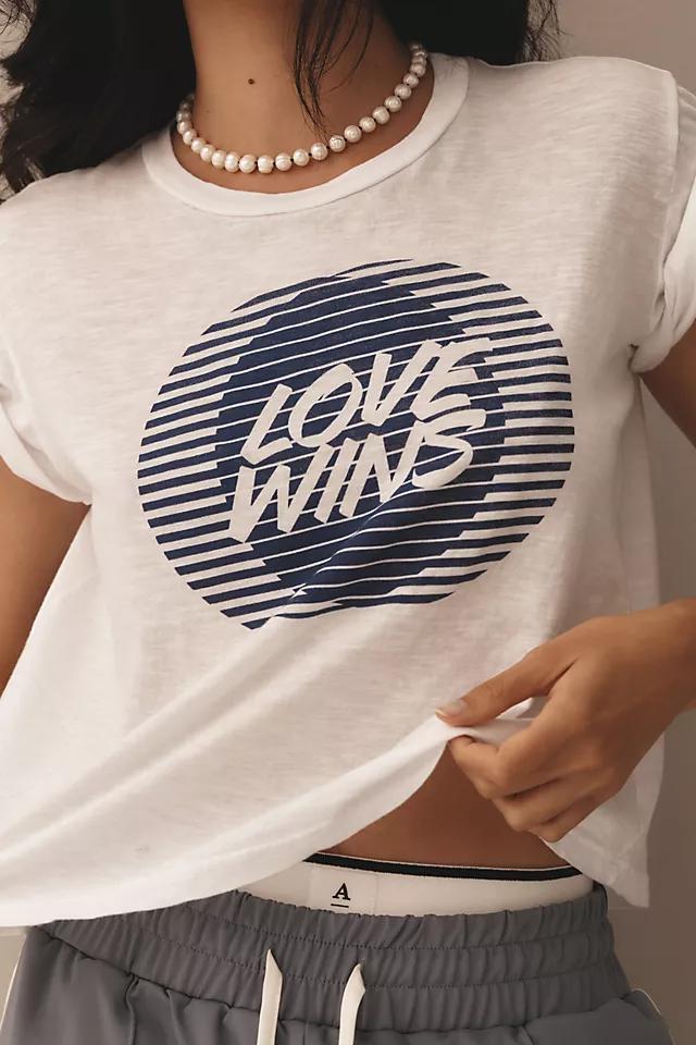 Sundry Love Wins Graphic Tee Product Image