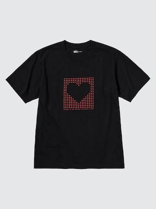 Peace For All (Short-Sleeve Graphic T-Shirt) (Rei Inamoto) Black Small UNIQLO US Product Image