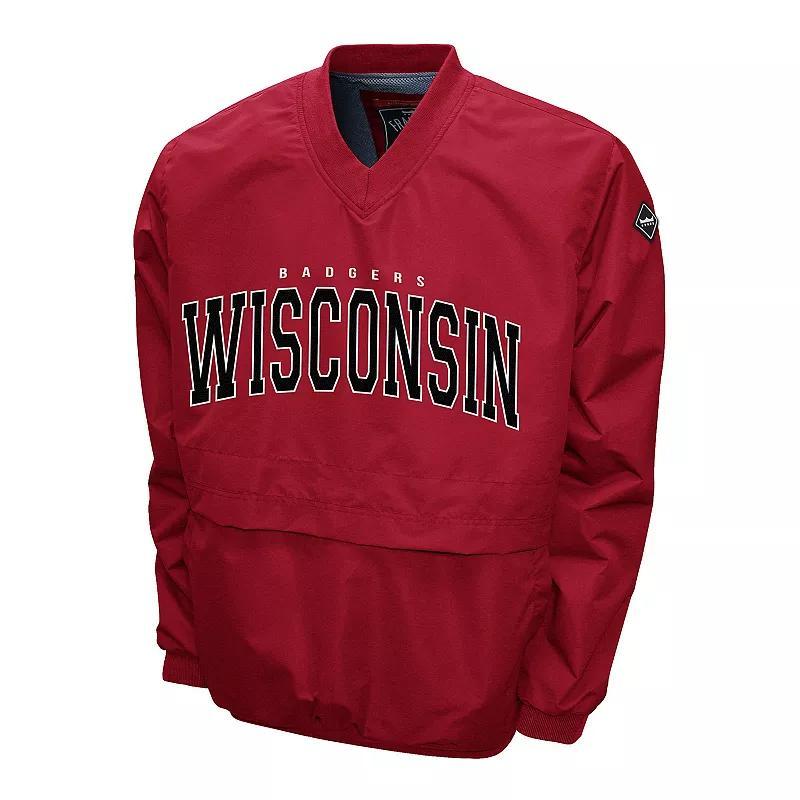 Mens Wisconsin Badgers Members Windshell Pullover Product Image