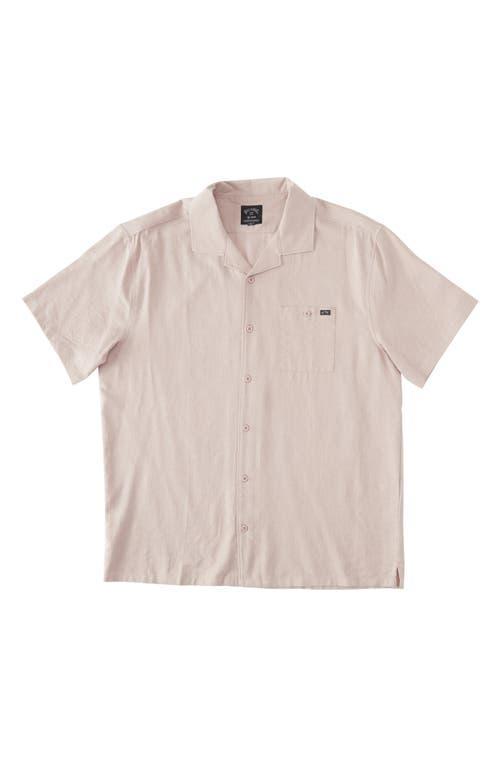 Billabong Vacay Hemp & Organic Cotton Camp Shirt Product Image