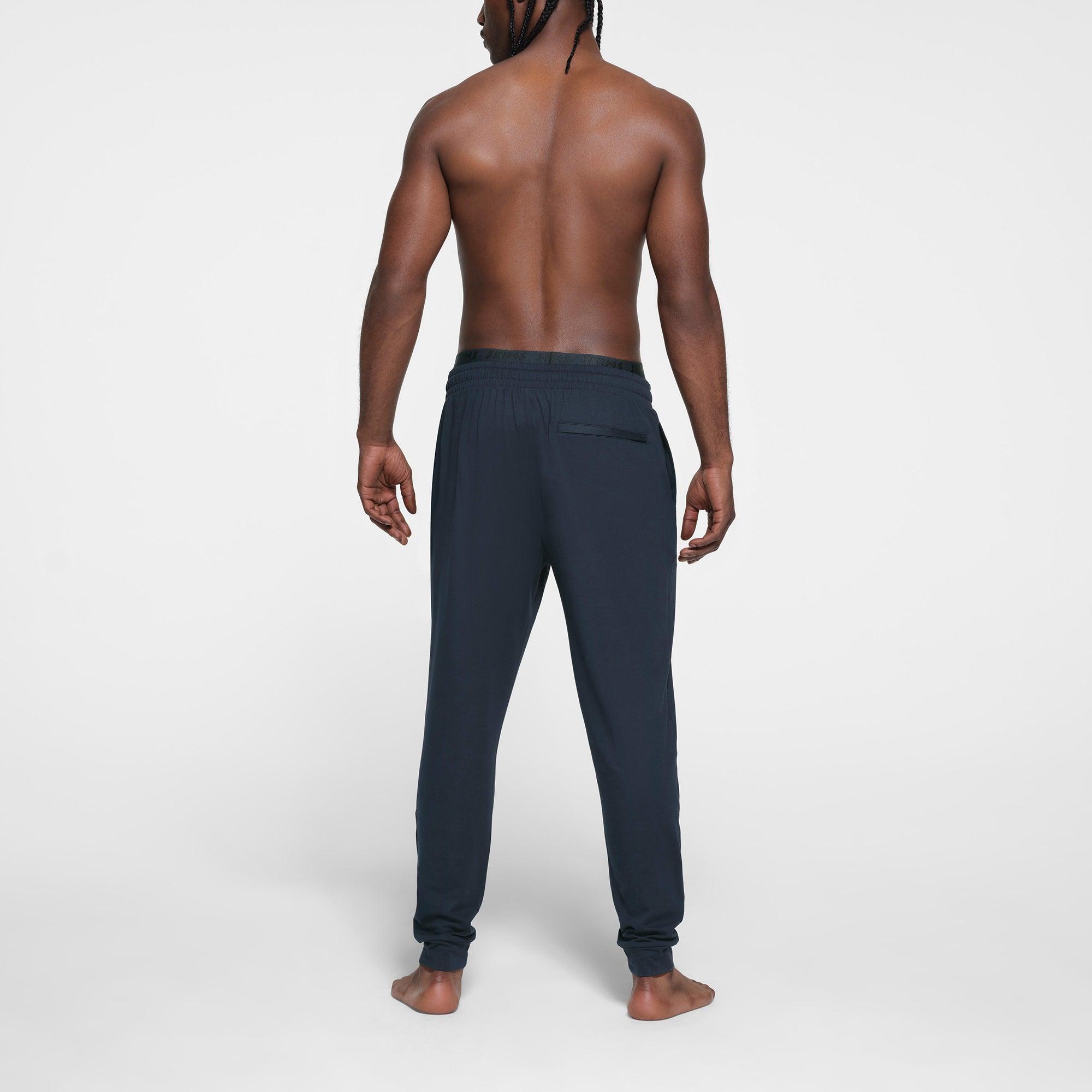 OUTDOOR JERSEY MENS TAPERED JOGGER | MIDNIGHT BLUE Product Image