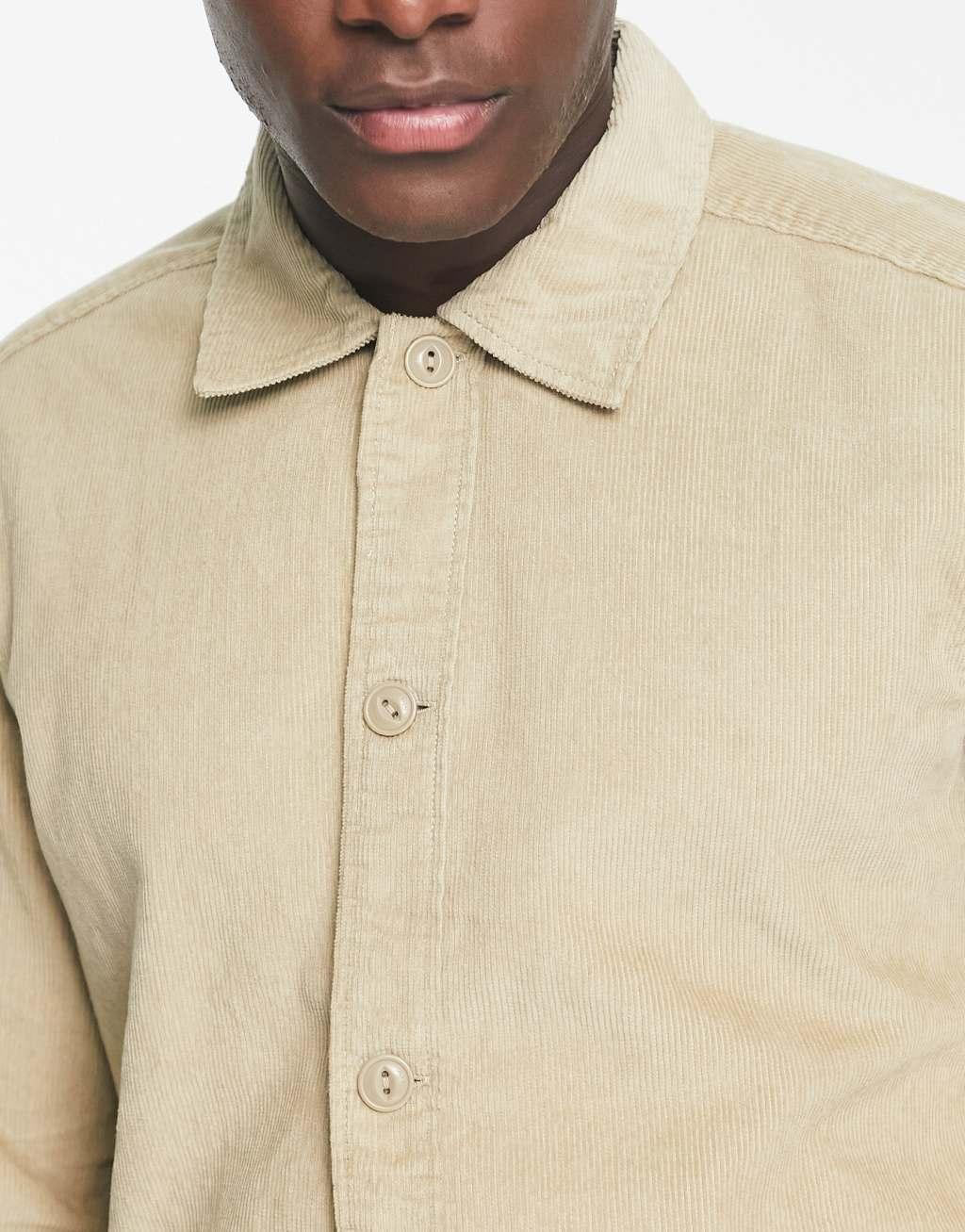 Only & Sons cord overshirt Product Image