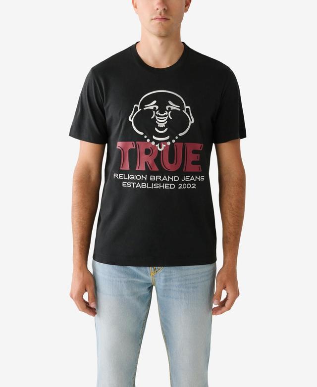 True Religion Mens Short Sleeve True Buddha Face T-shirt Product Image