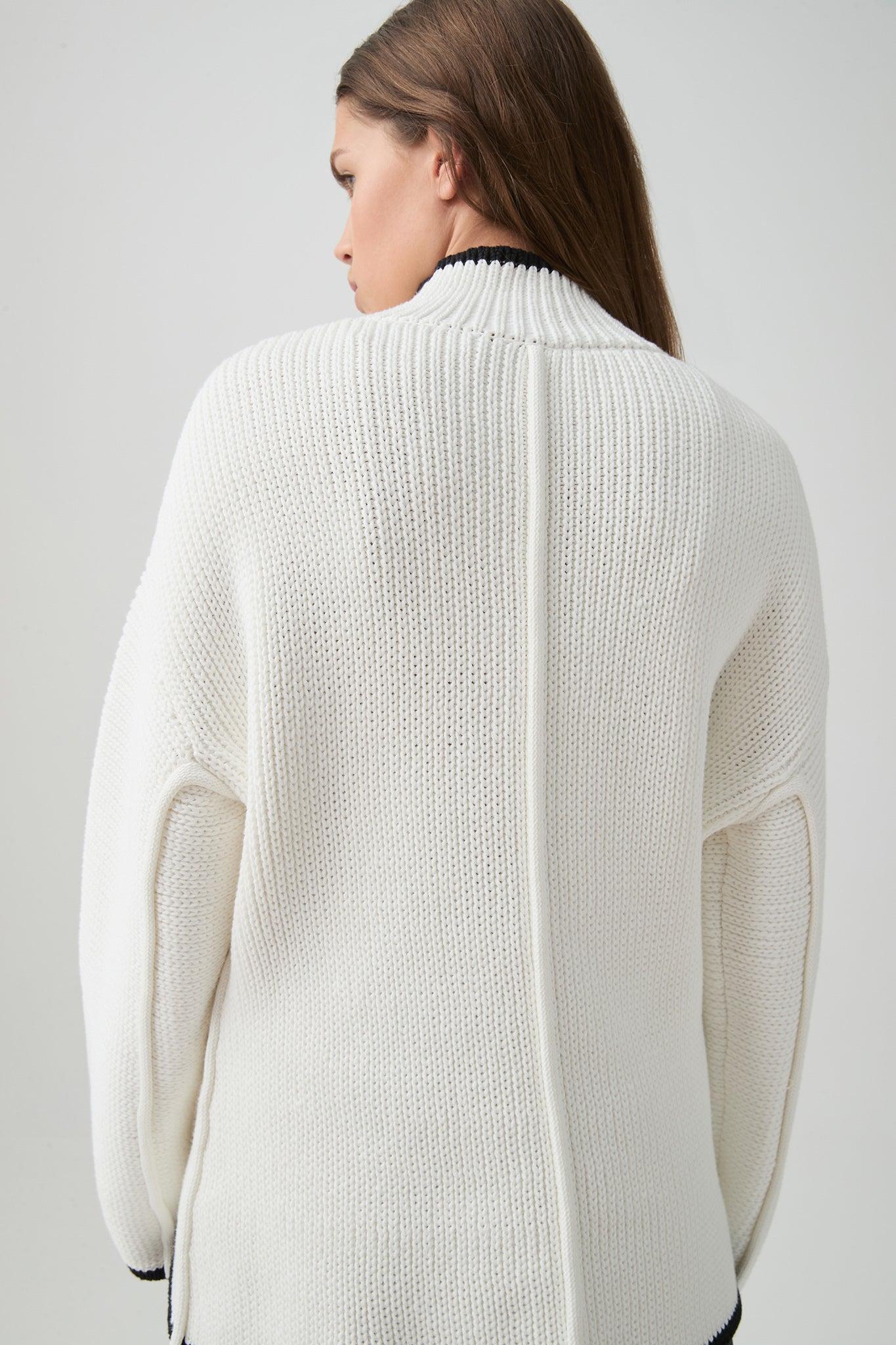 Chunky High Neck Jumper 432 Product Image