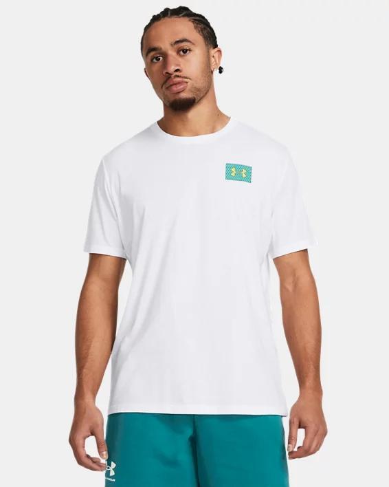 Men's UA Color Block Logo ​Left Chest Short Sleeve Product Image