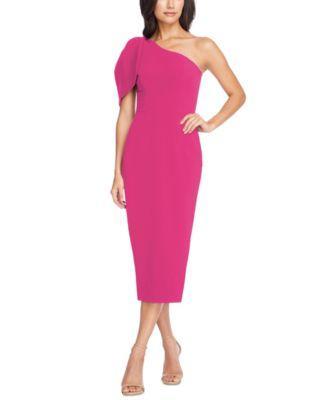 Tiffany Asymmetrical Midi Dress Product Image