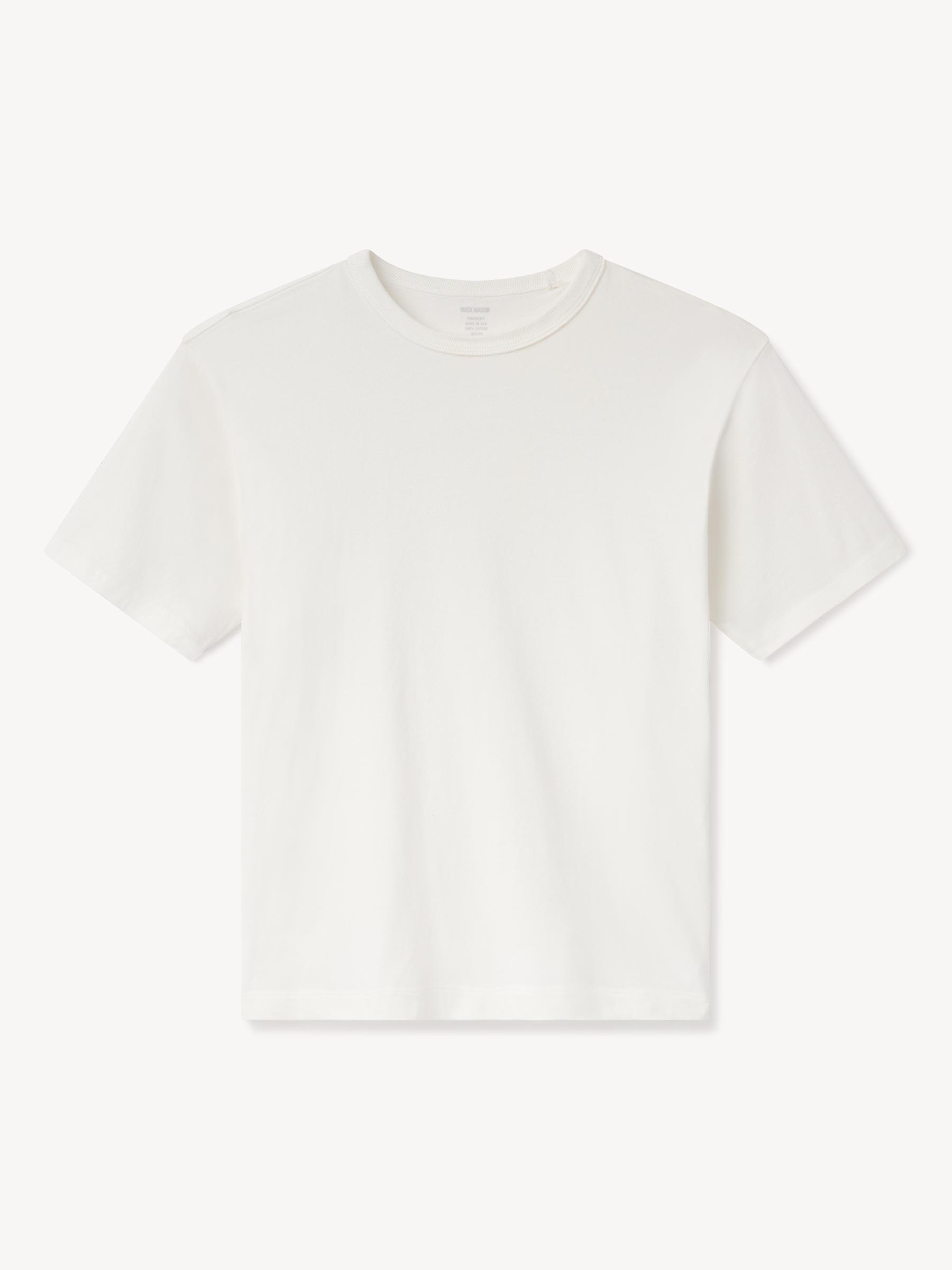 White Toughknit Classic Tee Product Image