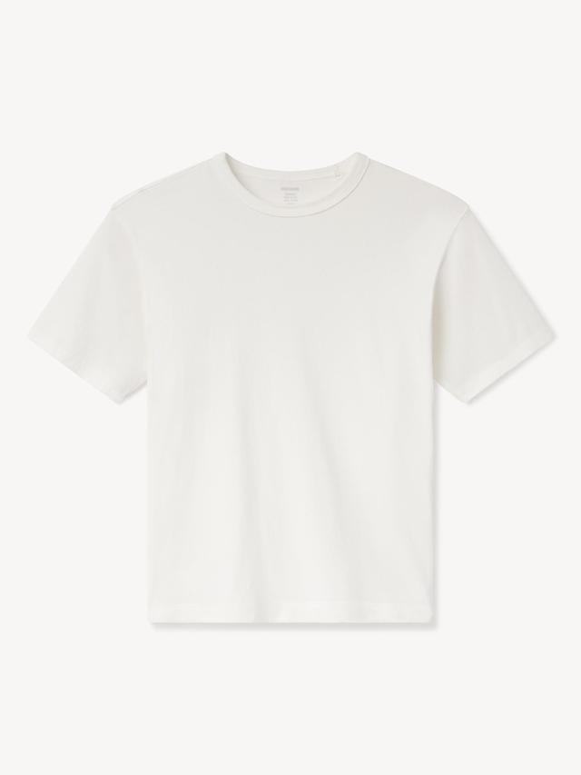 White Toughknit Classic Tee Product Image