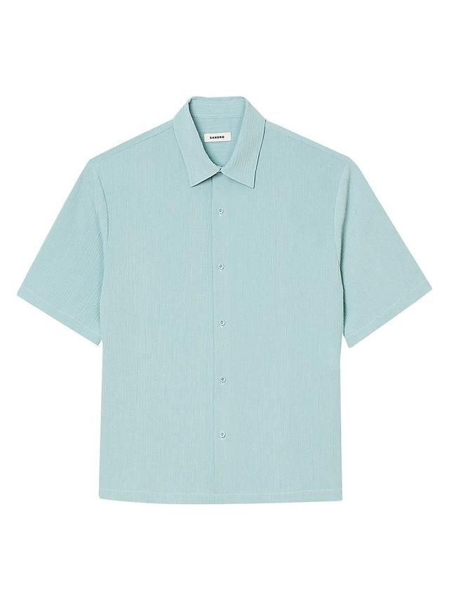 Mens Short-Sleeved Shirt Product Image