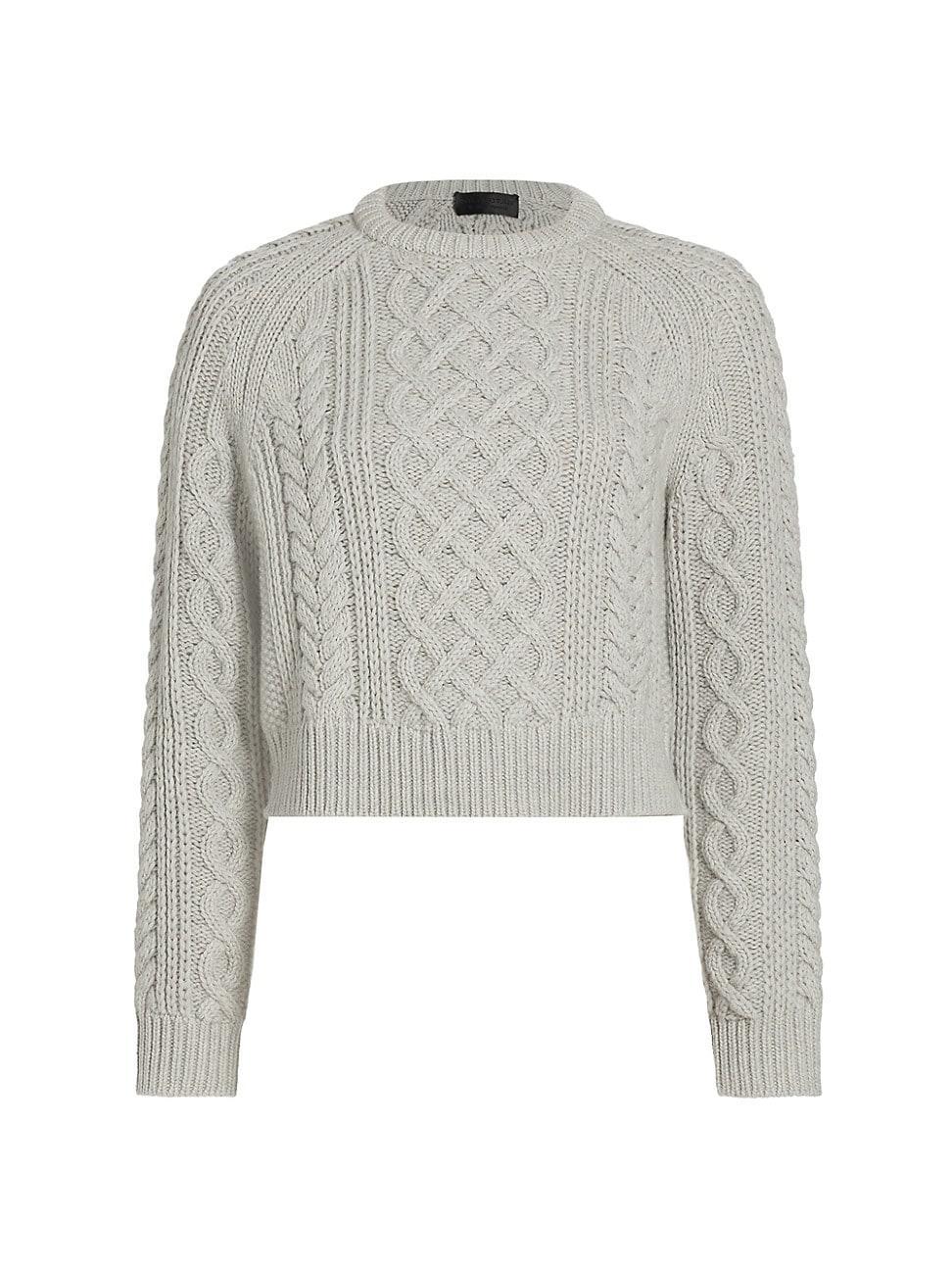 Womens Coras Wool Cable-Knit Sweater Product Image