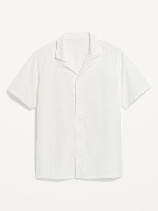 Short-Sleeve Camp Shirt Product Image