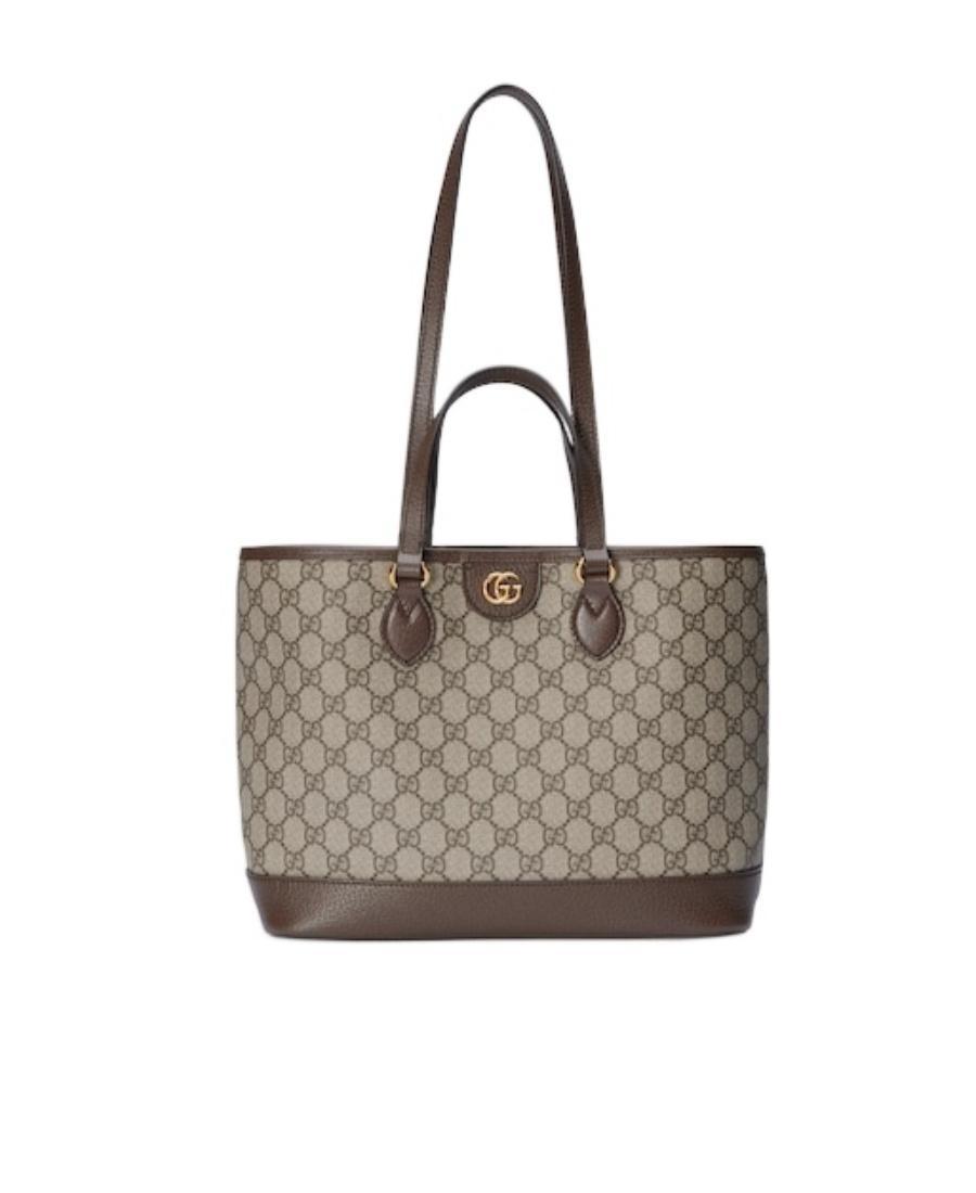 GUCCI Ophidia Gg Mini Tote Bag In Nude & Neutrals Product Image